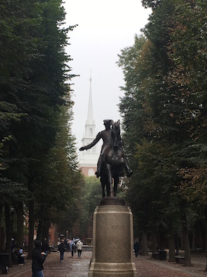 Boston Paul Revere Statue – Enjoying the Journey